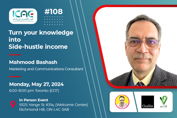 Poster - Turn your Knowledge into Side-hustle income